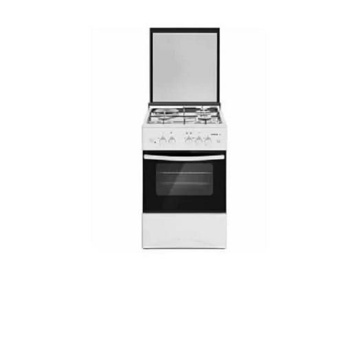 Gas Cooker With Oven - 5050cm  - 4 Gas Burners -  Inox