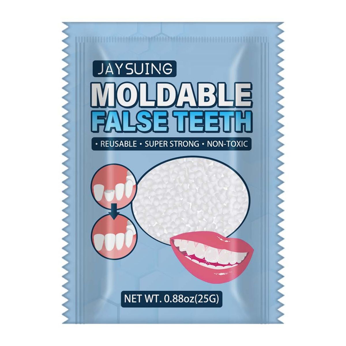 Moldable False Teeths 25g/Bottle Denture Cosplays