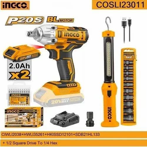 Impact Wrench 20v Combo Kit