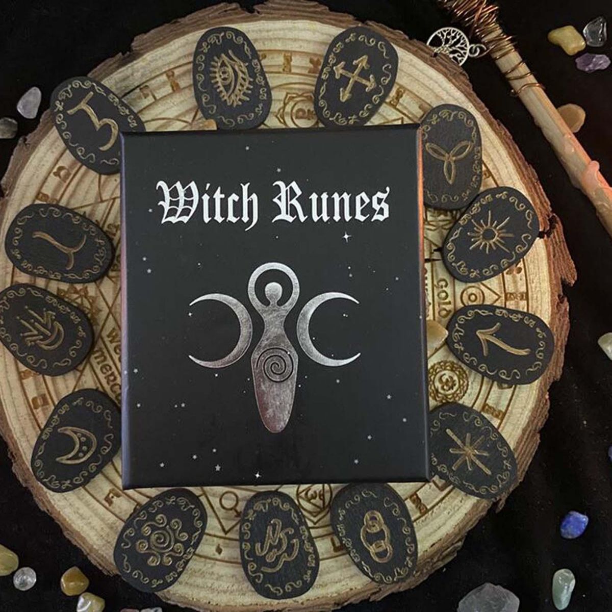 Witch Runes Set  Symbol Witches Fortune-telling Rune