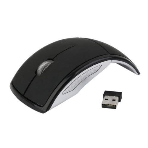 Wireless Folding Arc Optical Mouse - 2.4g
