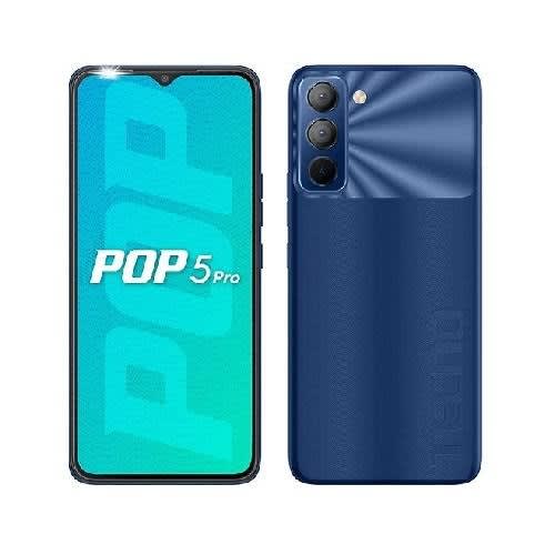 Pop 5 Pro - 6.52" Hd+ - 2GB RAM + 32GB ROM - 6000mAh - Android 11 - - Blue