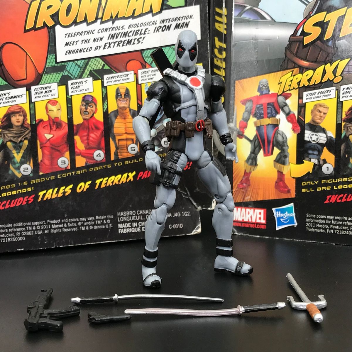 MU Universe Deadpool Kidpool Dogpool Iron-man Warmachine