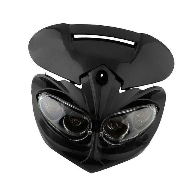 For Motorcycle Motorbike Headlight Racing Street Fighter Lamp Light