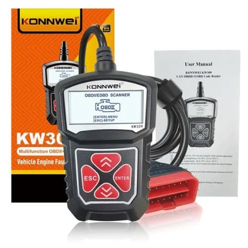 Kw309 Obd2 +eobd Enginer Fault Code Reader