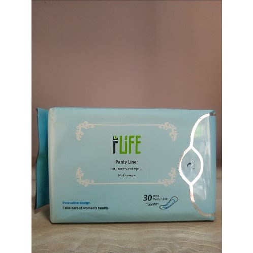 Ilife Anion Anti-Bacteria Panty Liner 155mm - 30 Pieces