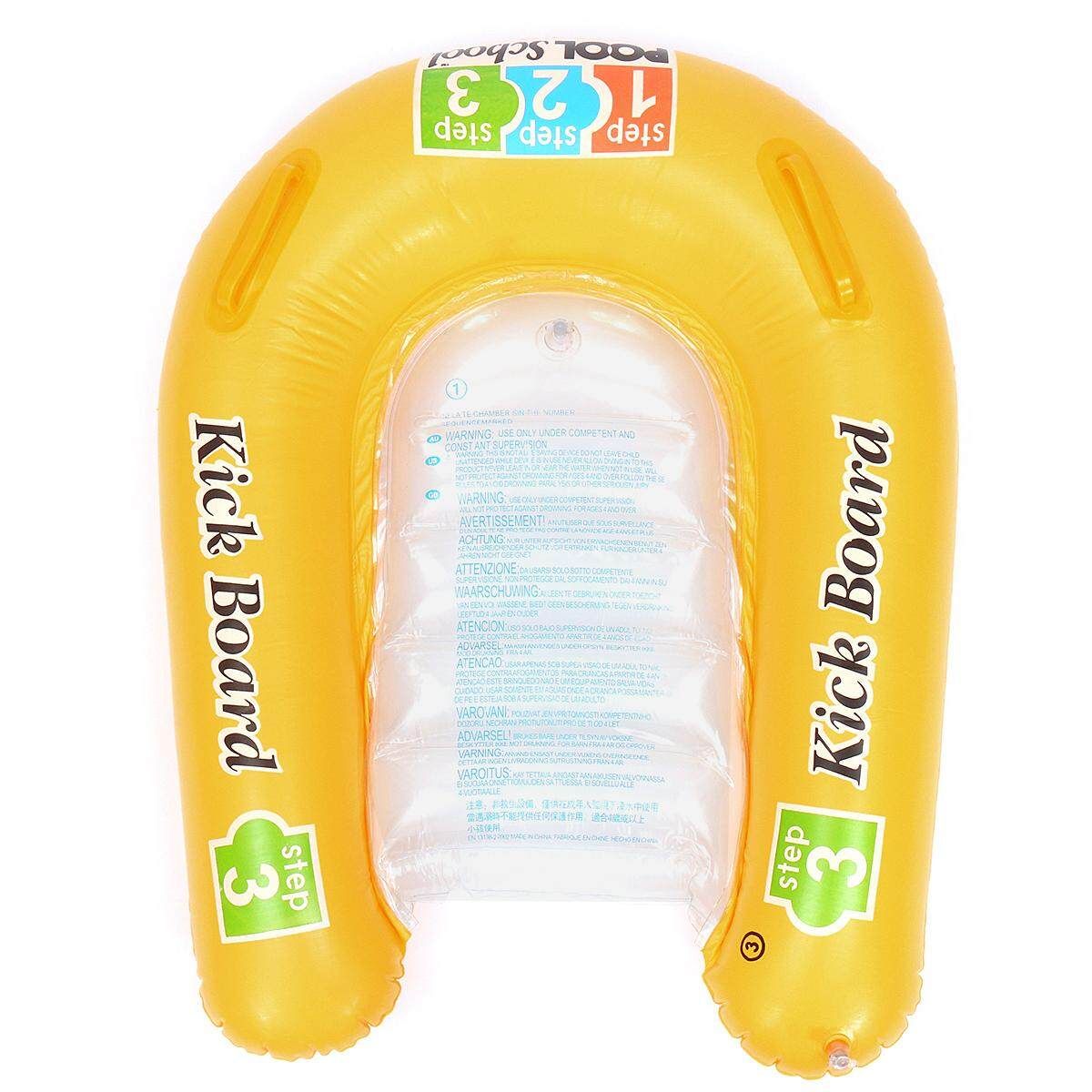 Inflatable Kick Board Float Swimming Mat Baby Kid Child Pool School Floating Bed