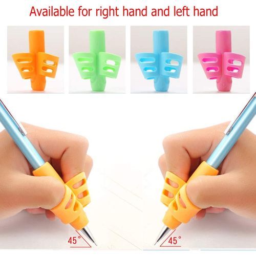 12pcs Pencil Grip - Ergonomic Writing Aid Silicon Gel Grips