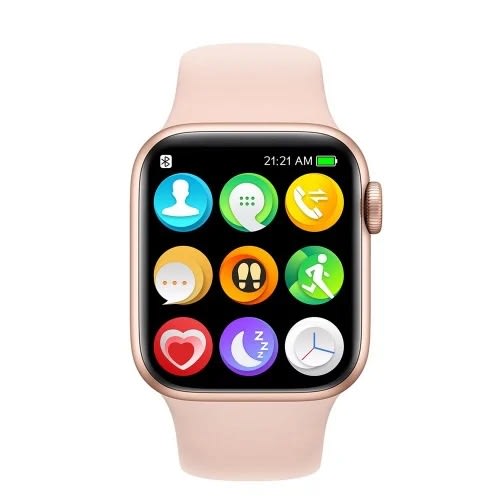 Ak 37 Series 7 Smart Watch -Pink