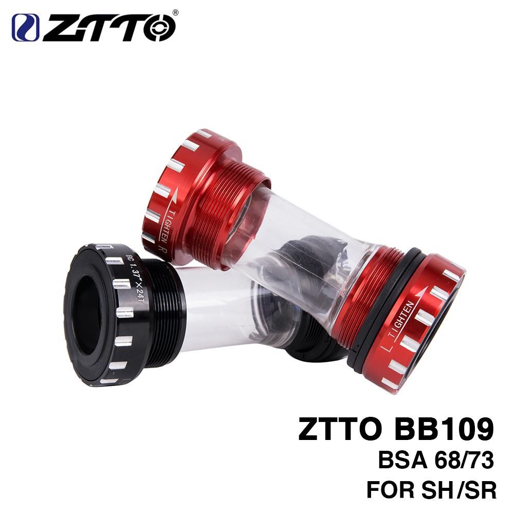 ZTTO Mountain Road Bike Thread Bearing Bicycle External Bearing Bottom Brackets for Parts Crankset