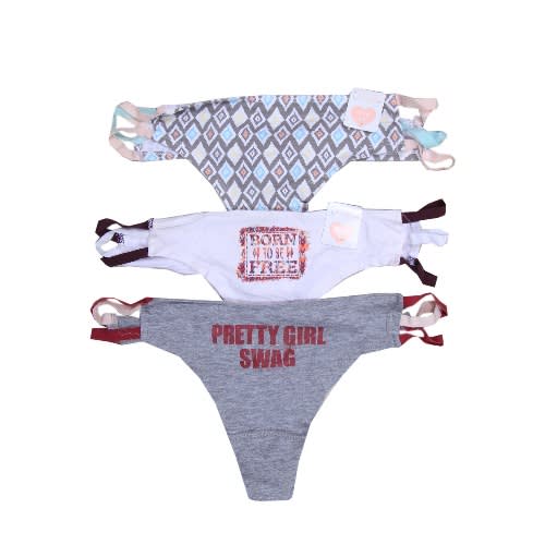 3 In1 Women's Multicolor Thong