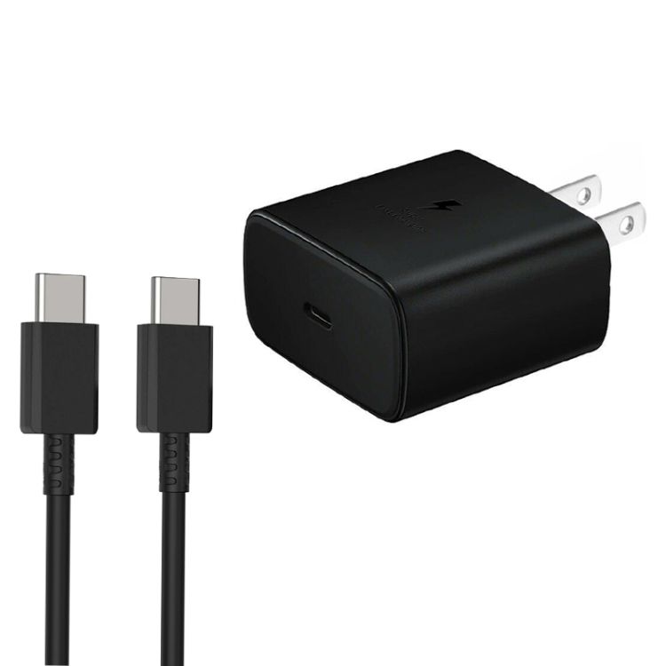 45W Type-C Port Fast Charger With 5A Type-C Cable, US Plug