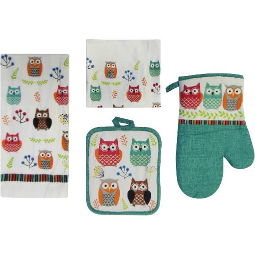 Mainstays Owl 7-piece Kitchen Set