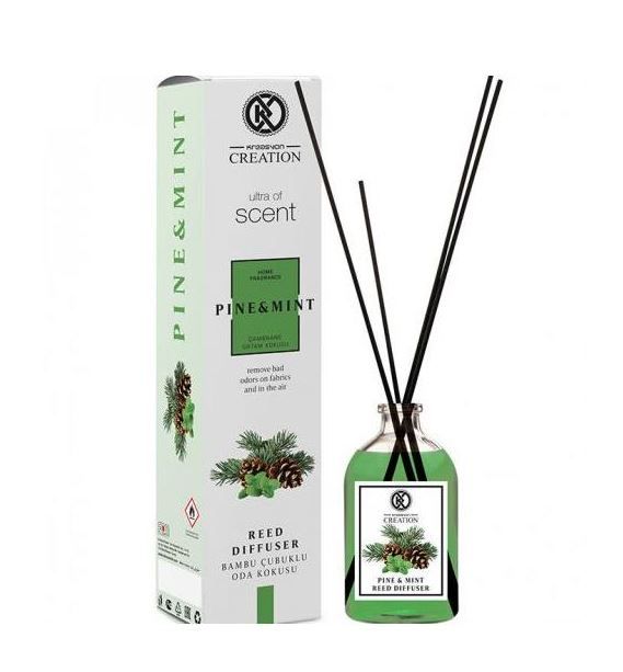 Kreasyon Pine Mint Diffuser 115ml With Sticks