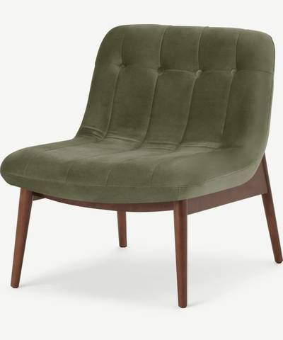 Trudy Halbert Accent Armchair - Velvet