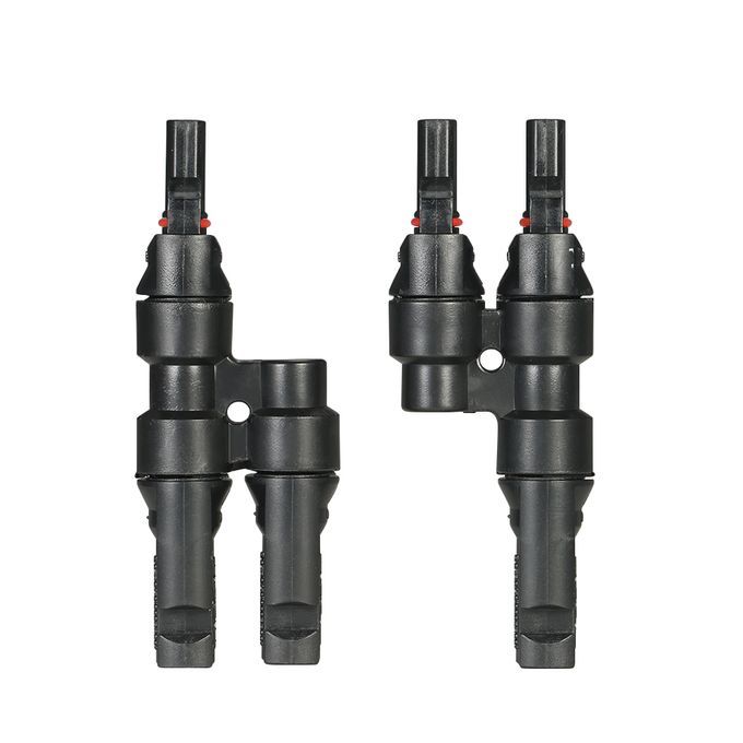 1 Pair Y Branch MC4 Connectors Solar Energy Panel Adaptor 1