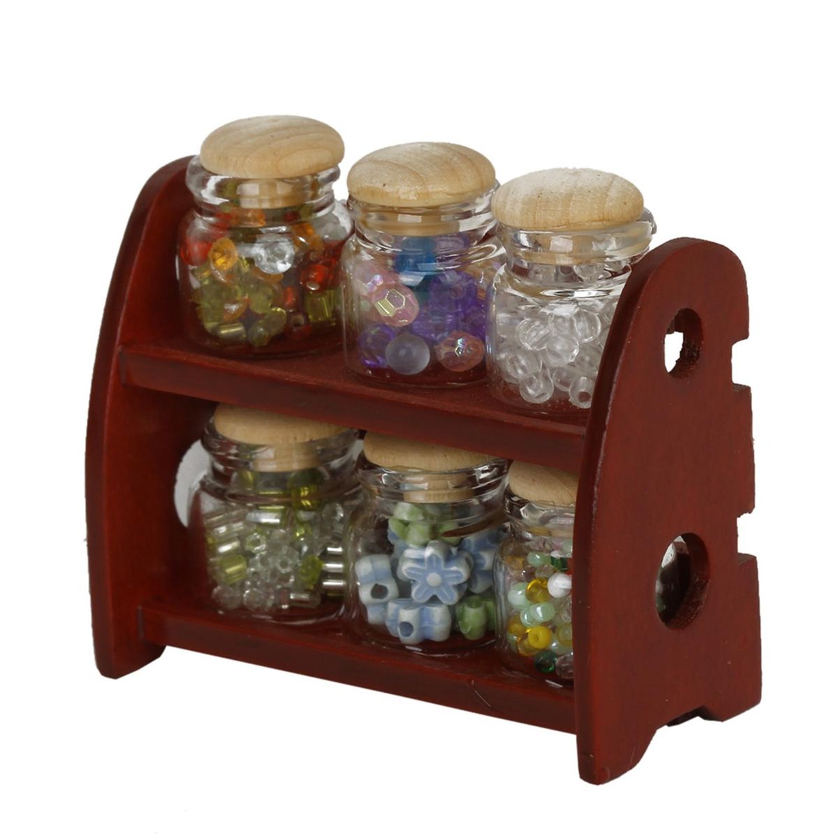 Seasoning Jar Rack Dollhouse Seasoning Jar Rack Photography Props