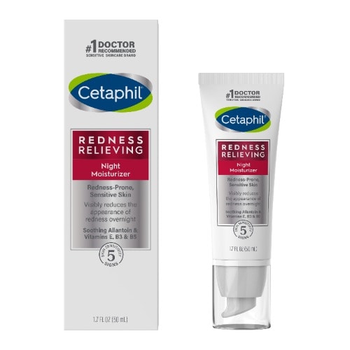Redness Relieving Night Moisturizer  For Dry, Redness-prone Skin  - 1.7 Fl Oz
