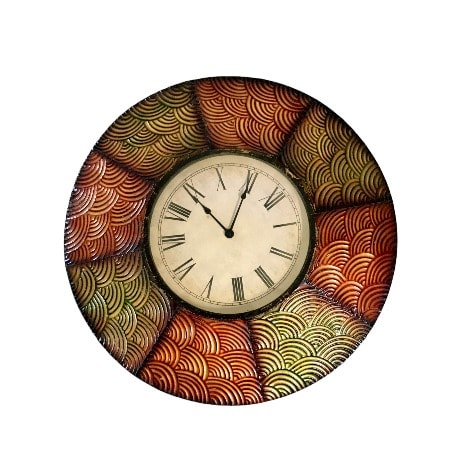 Padrino Wrought Iron Vintage Wall Clock