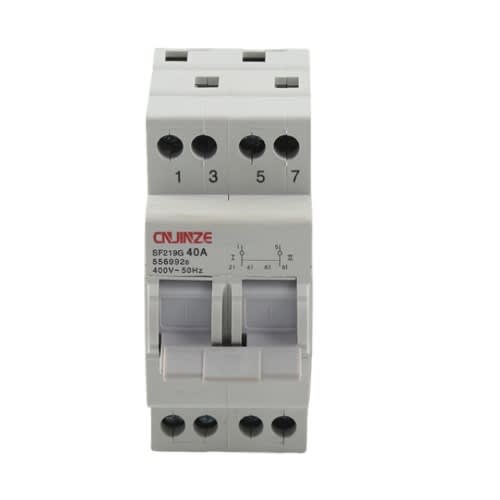 Dual Power Manual Transfer Changeover Switch 63a