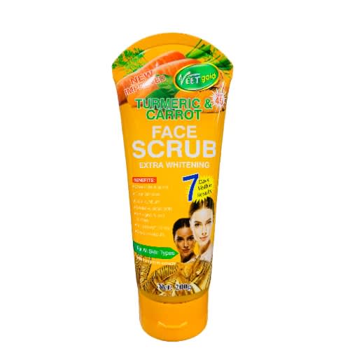 Turmeric & Carrot Face Scrub Extra Whitening - 200g
