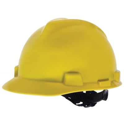 Safety V-guard Helmet - Yellow