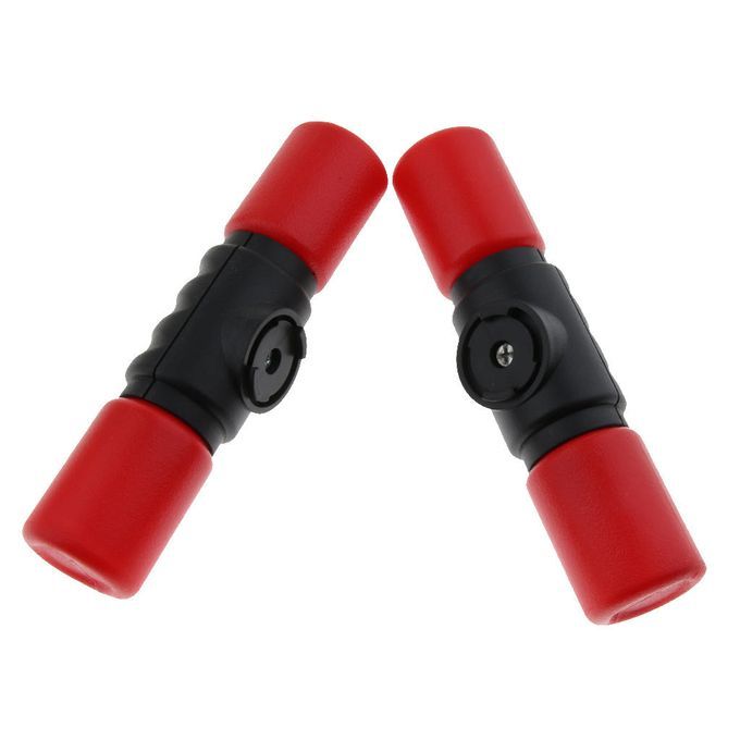 Red Double Shaker Rattle Sand Hammer For Musical Instrument