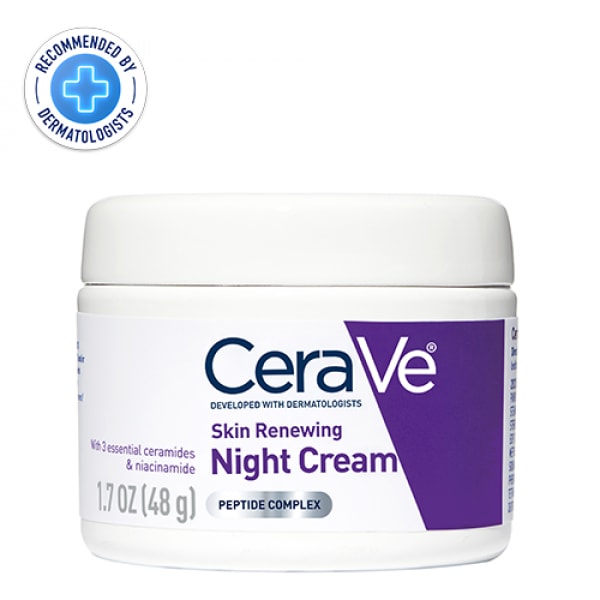 Skin Renewing Night Cream With Ceramide  Peptide Complex 48g