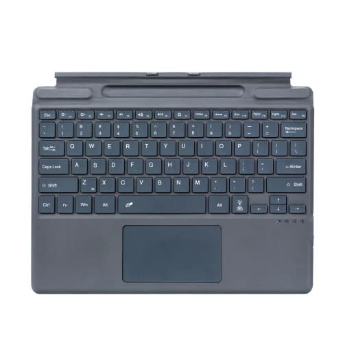 Backlit Bluetooth Signature Keyboard With Slim Pen Holder For Microsoft Surface Pro 8