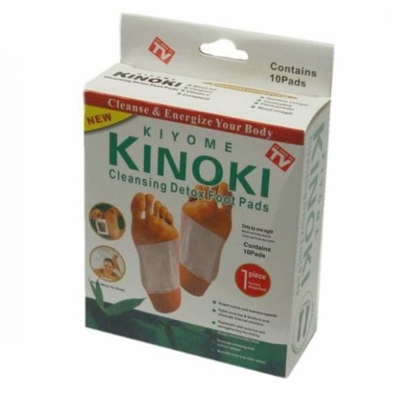 Kinoki Cleansing Detox Foot Pads - 10 Pieces