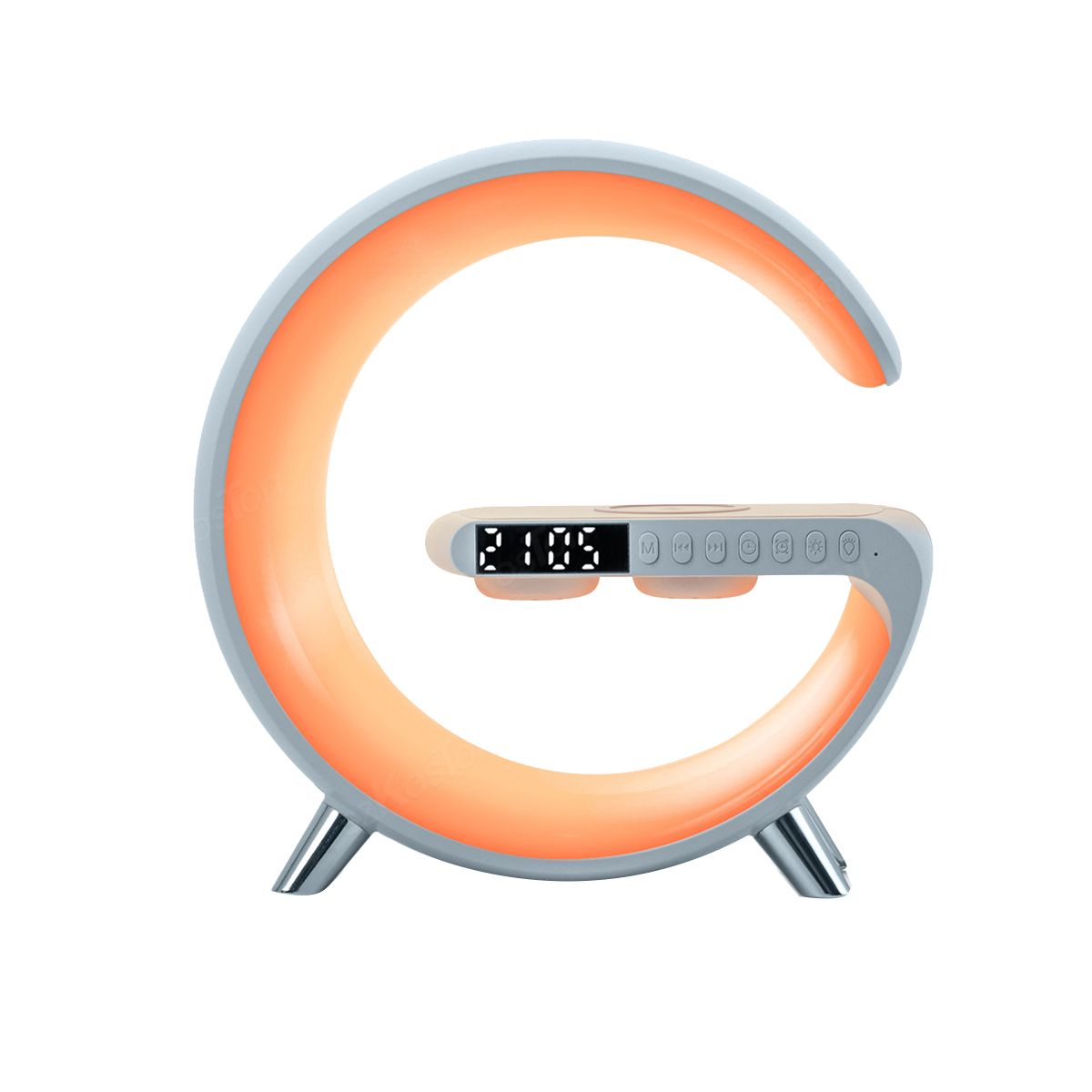 Wireless Charger Bluetooth Speaker Projection Lamp RGB