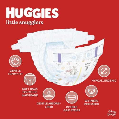 Little Snuggler Size 1 - 33 Counts