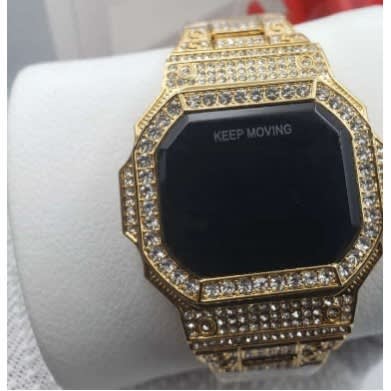 Full Stone Unisex Digital Watch