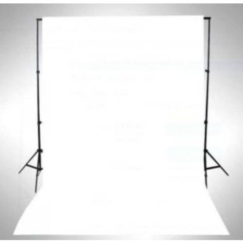 White Photography Solid Fabric Backdrop 10ft X 10ft photo