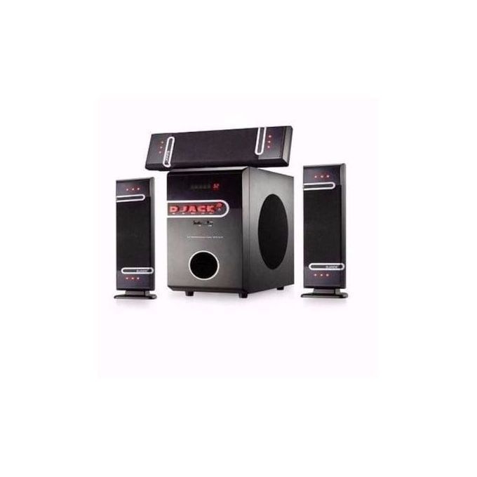 Powerful Bluetooth Home Theatre System DJ -D3L Black