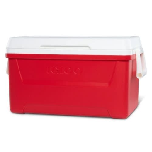 Laguna Ice Chest Cooler - 48 Qt/45 Litres - Red