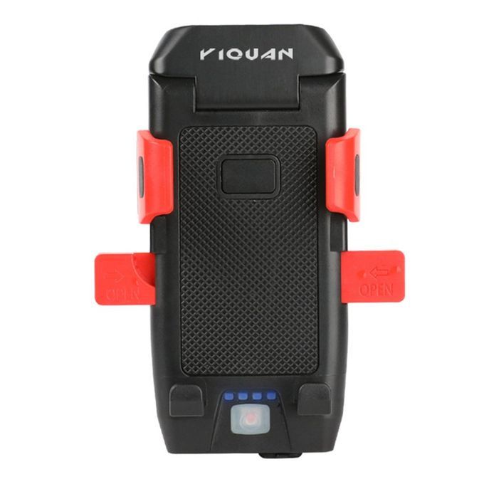 Four-in-one Re Hargeable  Ar Light Mountain Bike Horn Light One-key Lo K-red-60mm * 130mm