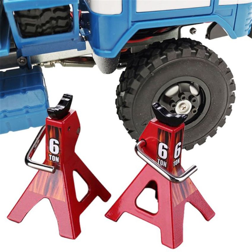 2Pieces Jack Stand 6Ton 1/10 1/7 RC Crawler Truck Car Tamiya