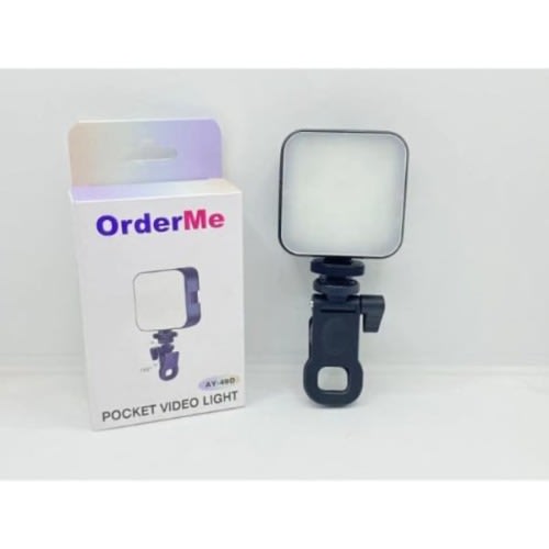 Orderme Rechargeable Pocket Video Light