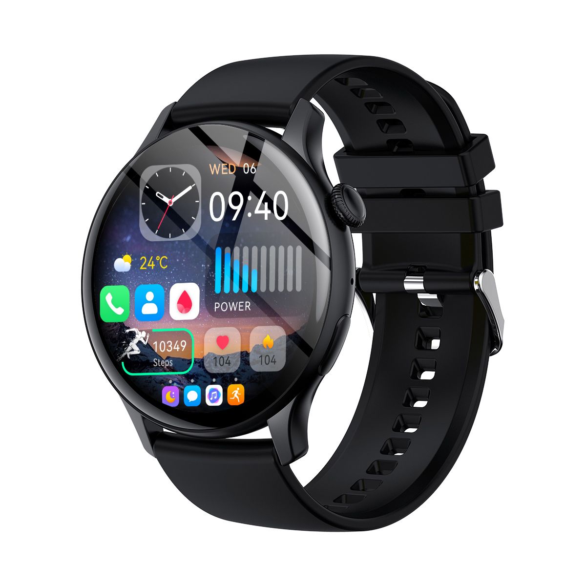Smart Watch Bluetooth Call AMOLED Large Screen 466*466px Waterproof