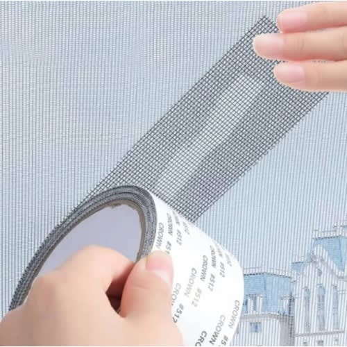 Screen Repair Tape-  Window Door Adhesive Sticker Mesh Tape