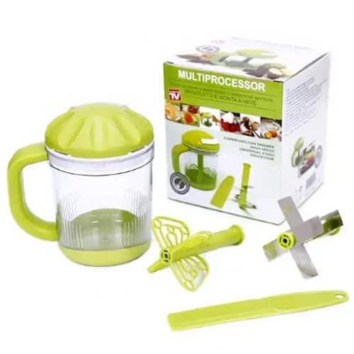 Multifunctional Processor Hand Powered Food Chopper With Pull String