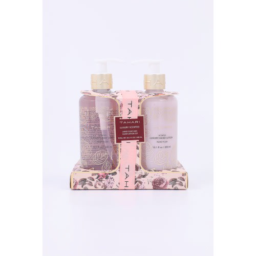 Scented Hand Soap  Hand Lotion Set - 300ml Each - Peony Plum
