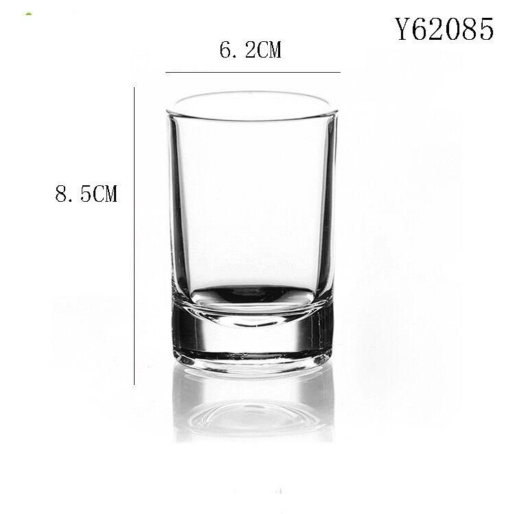 Glass Ware [Transparent Glass Cup 6pcs}
