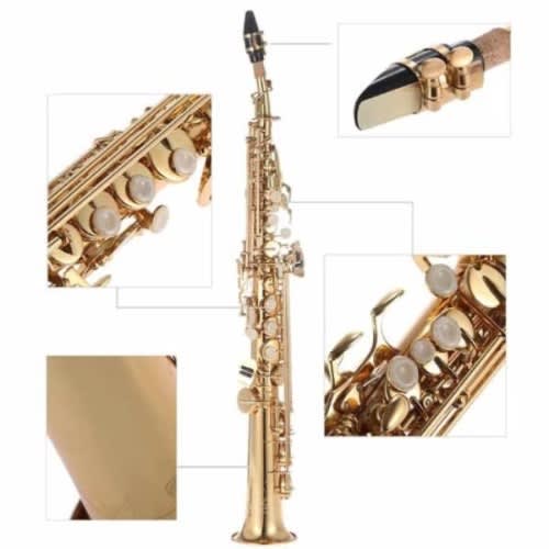 Straight Soprano Saxophone - Gold