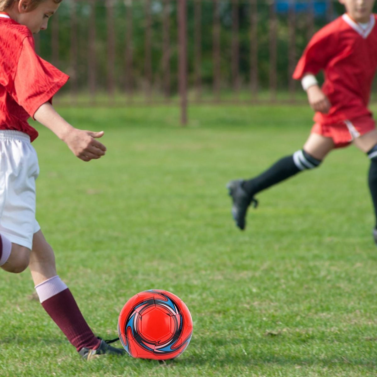 Training Football Children Match Football Ball Red