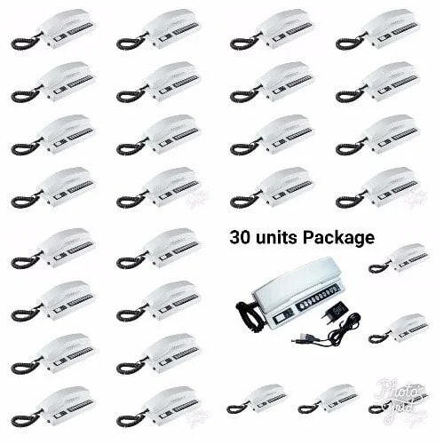 Wireless Corded Intercom Phone -30 Units