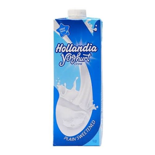 Yoghurt Plain Sweetened - 1L X10pcs