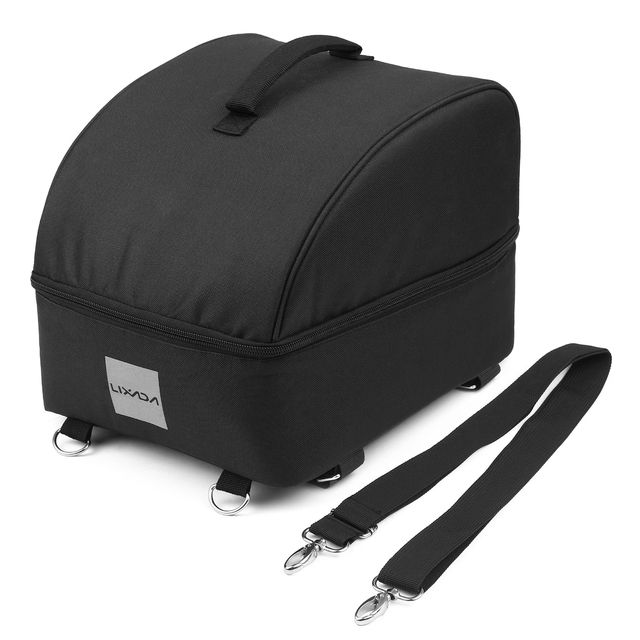 Lixada Insulated Bike Cooler Bag Zippered Food Delivery Bag