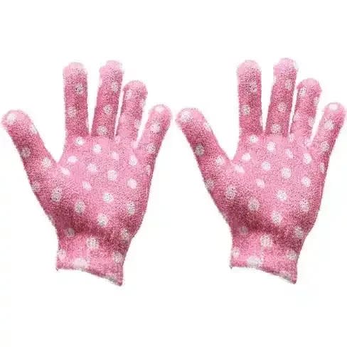 Exfoliating Shower Bath Hand Gloves - 1 Pair